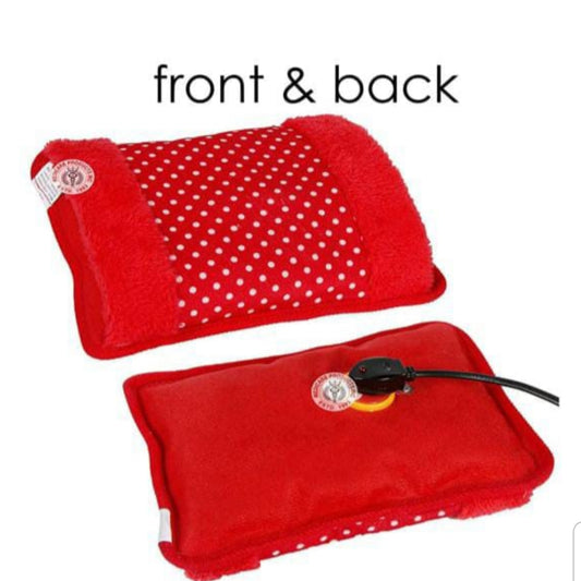 Heating Gel Pad with Hand Pocket - for Pain Relief (Velvet Finish)
