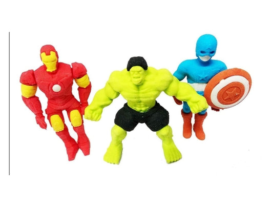 Avengers Character Erasers