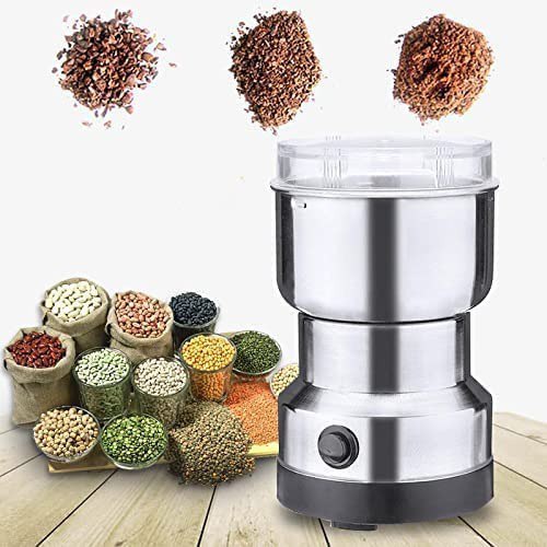 Multifunctional Electric Small Food Grinder - Stainless Steel Portable Seasonings Spices Mill Powder Herbs Machine Tool