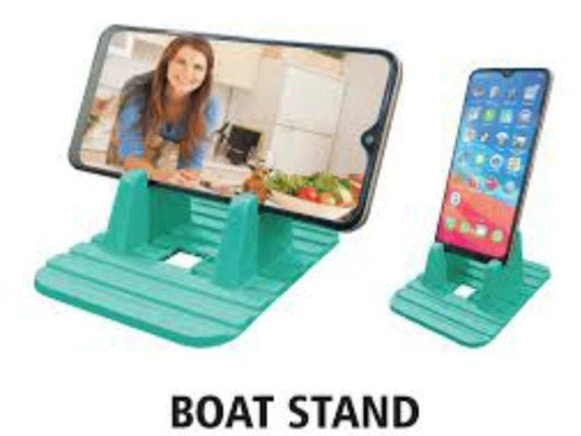 Boat Mobile & Tablet Stand for Online Studies, Movie Time,Video Calling, Video Conferencing etc
