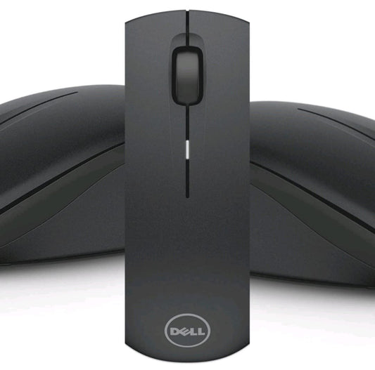 Dell WM123 Wireless Mouse, 2.4 Ghz with USB Nano Receiver