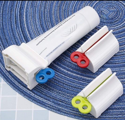 Rolling Tube Squeezer Toothpaste Holder Dispenser