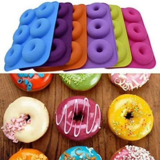 6 Cavity DoNut Shaped Moulds