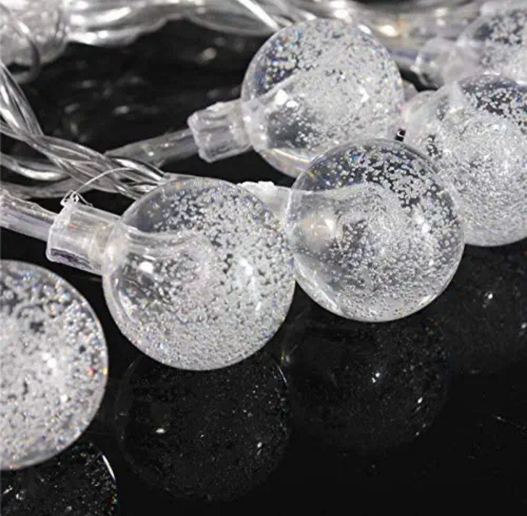 14 LEDs Crystal Ball Fairy String Lights - Warm White