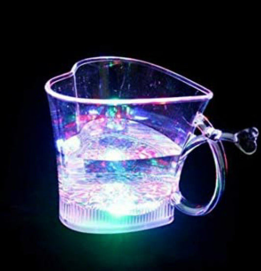 Heart Shaped Liquid Activated Blinking LED Cup
