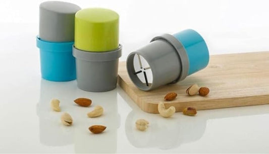 Dry Fruit Cutter, Slicer, Grinder, Chocolate Cutter and Butter Slicer with 3 in 1 Blade for Almonds, Cashews