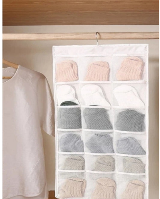 24 Grid Folding Undergarments Socks Sorting Storage Organiser